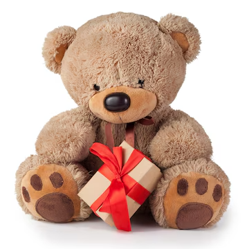 oso peluche juguete da regalos sobre fondo blanco 295789 714